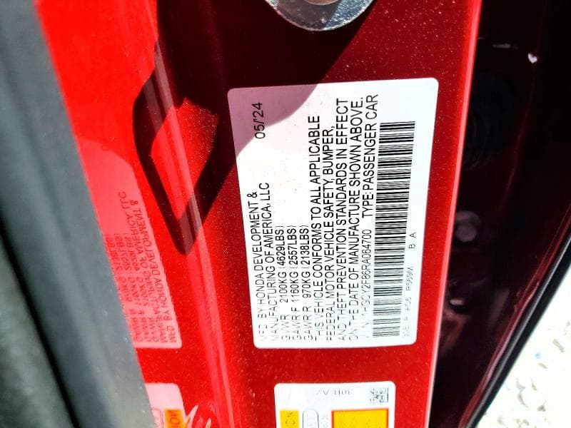 2024 HONDA ACCORD TOURING HYBRID 12