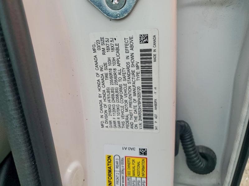 2023 HONDA CR-V EXL 13