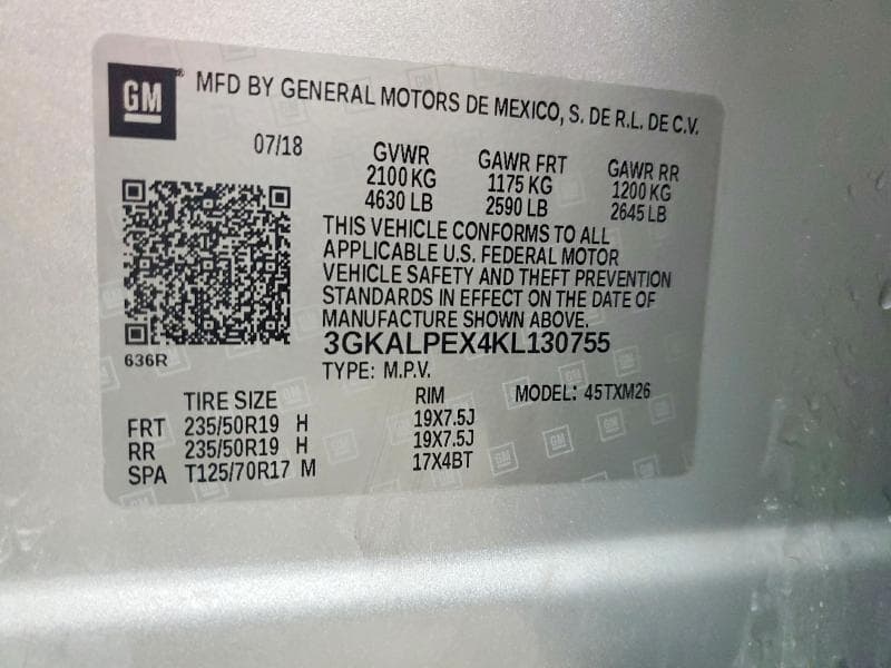 2019 GMC TERRAIN SLT SLT 13