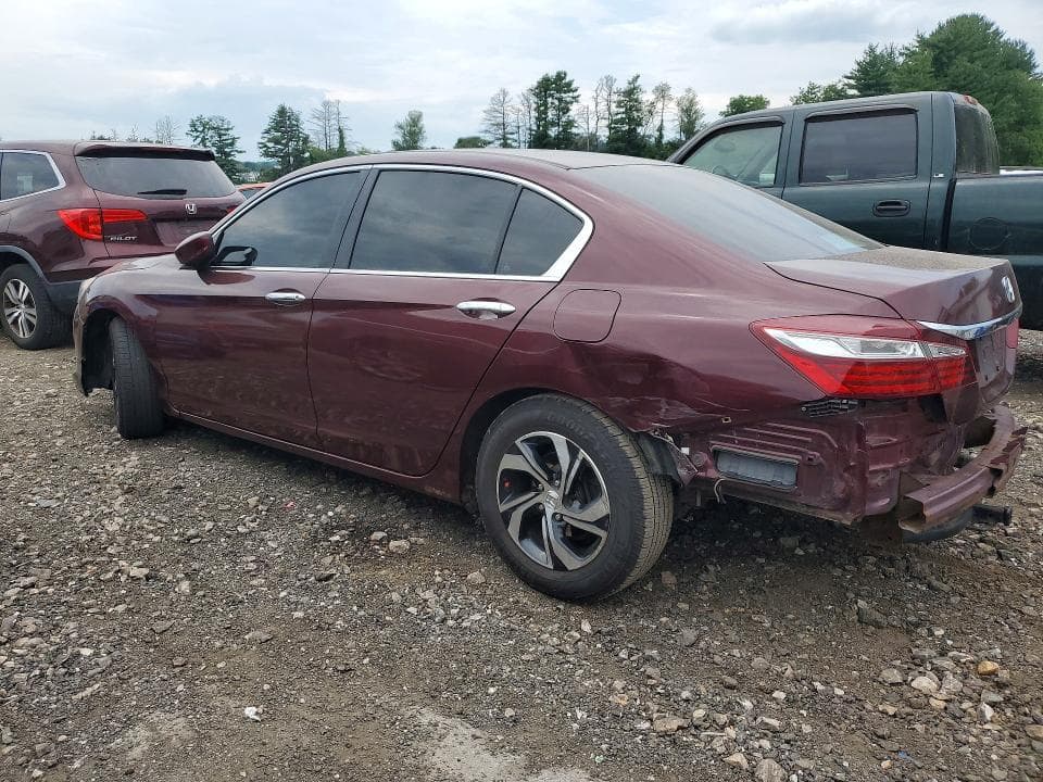 2016 HONDA ACCORD LX 2