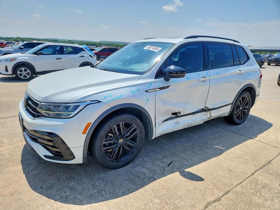 2022 VOLKSWAGEN TIGUAN SE R-LINE BLACK SE R-LINE BLACK - 1