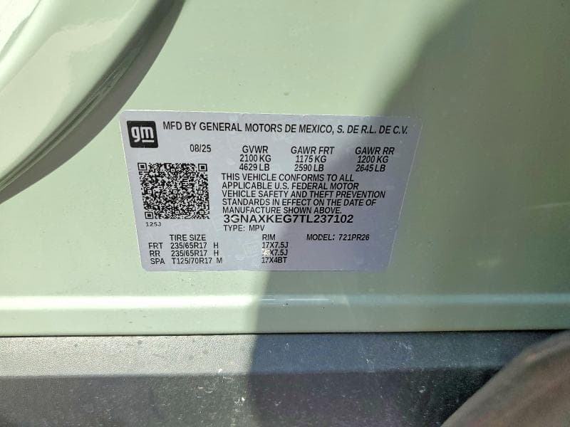 2026 CHEVROLET EQUINOX ACTIV 13