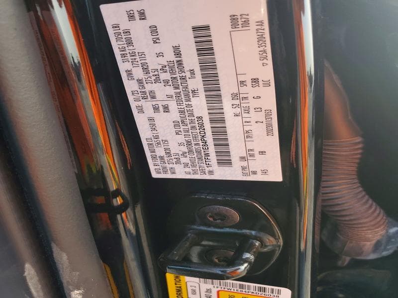 2023 FORD F150 SUPERCREW 12