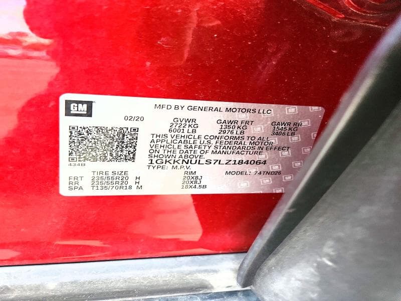 2020 GMC ACADIA SLT SLT 12