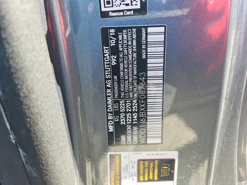 2019 MERCEDES-BENZ E 450 4MATIC 12