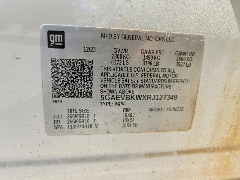 2024 BUICK ENCLAVE PREMIUM 13