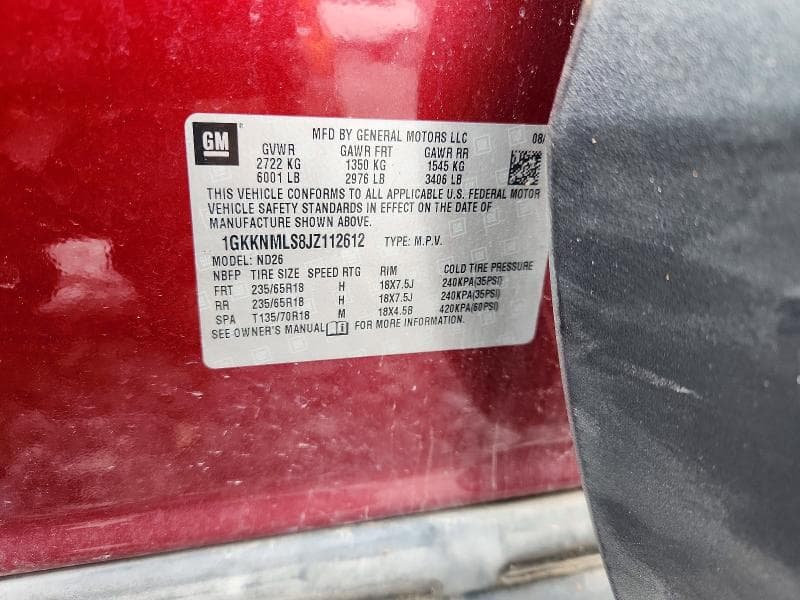 2018 GMC ACADIA SLT-1 12