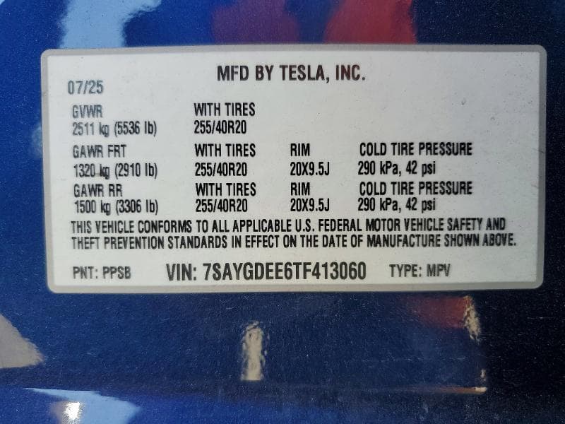 2026 TESLA MODEL Y 14
