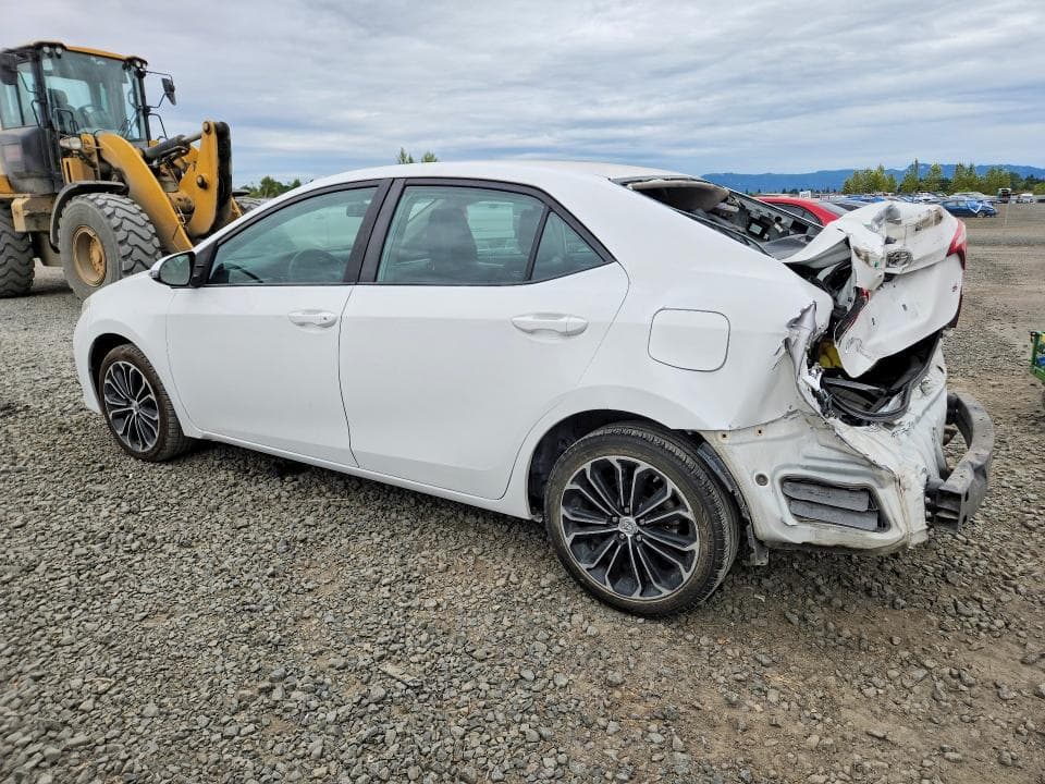 2016 TOYOTA COROLLA S PLUS 2