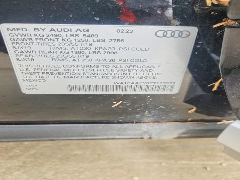 2023 AUDI Q5 PREMIUM PLUS 45 12