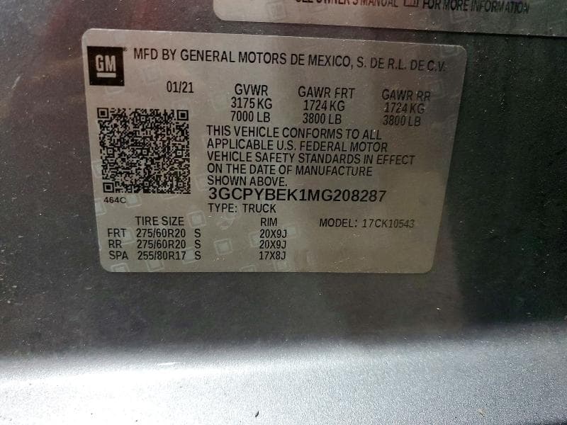 2021 CHEVROLET SILVERADO K1500 CUSTOM K1500 CUSTOM 13