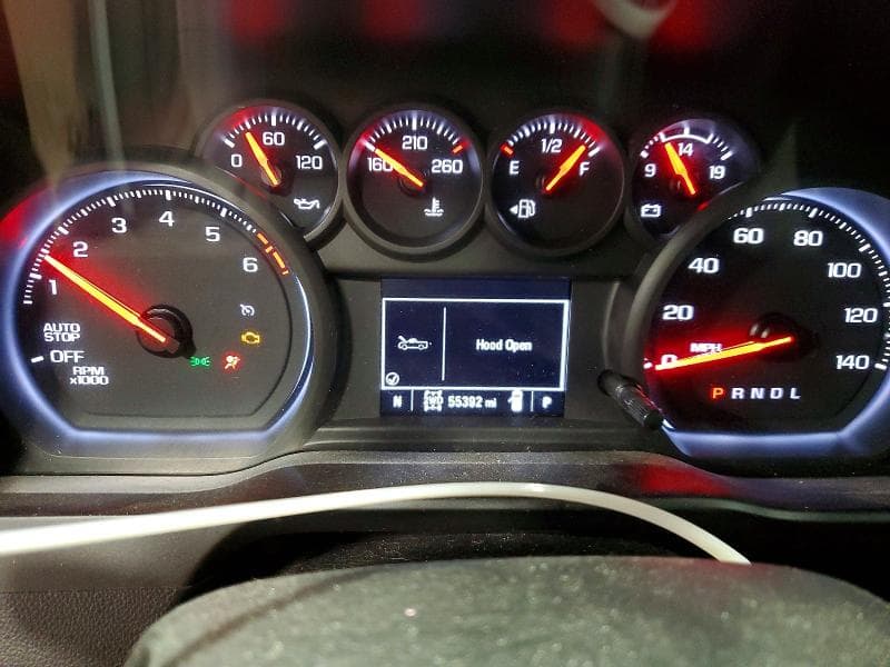 2021 CHEVROLET SILVERADO K1500 CUSTOM K1500 CUSTOM 9