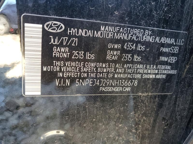2022 HYUNDAI SONATA SEL PLUS 12