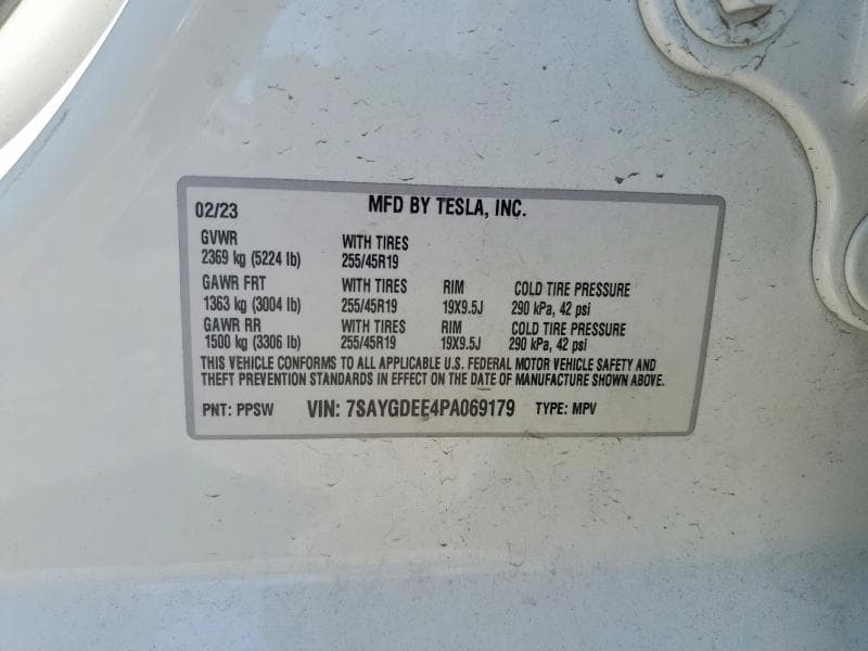 2023 TESLA MODEL Y 13