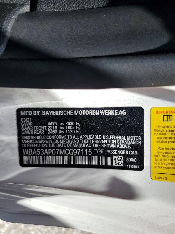 2021 BMW 430I 12
