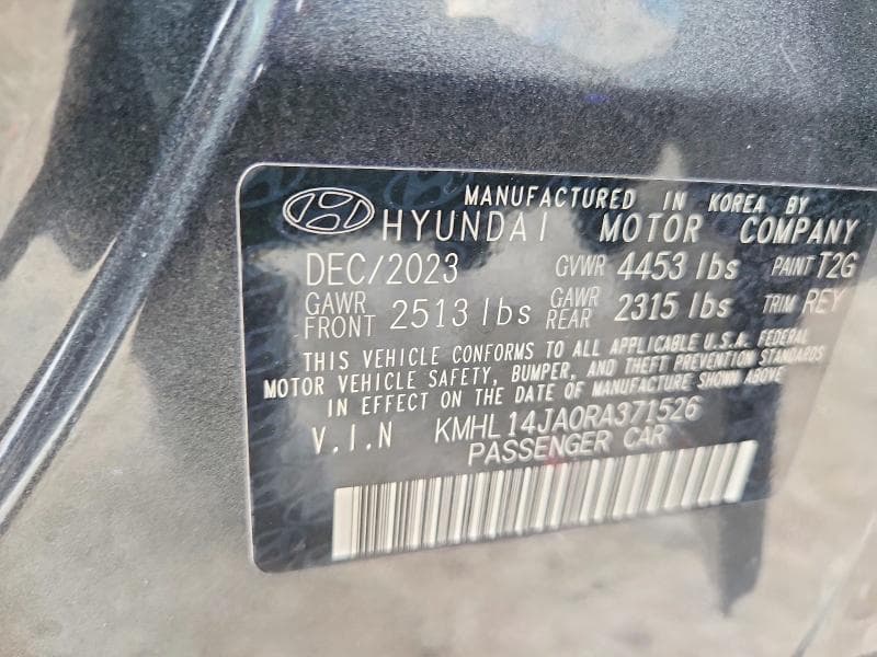 2024 HYUNDAI SONATA SEL 12