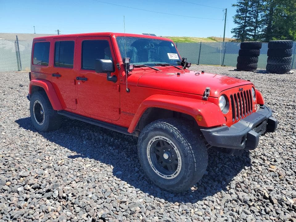 2017 JEEP WRANGLER UNLIMITED SAHARA SAHARA 4