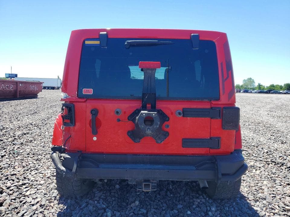 2017 JEEP WRANGLER UNLIMITED SAHARA SAHARA 6
