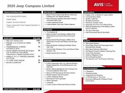 2025 JEEP COMPASS LIMITED 13