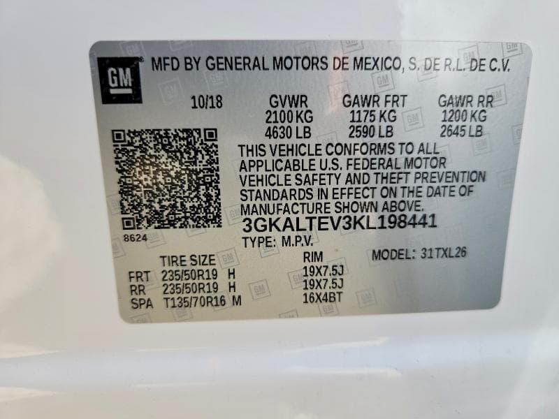 2019 GMC TERRAIN SLE SLE 13