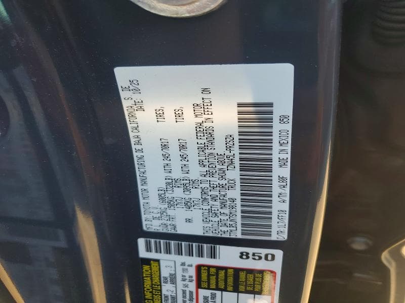 2025 TOYOTA TACOMA SR5 12