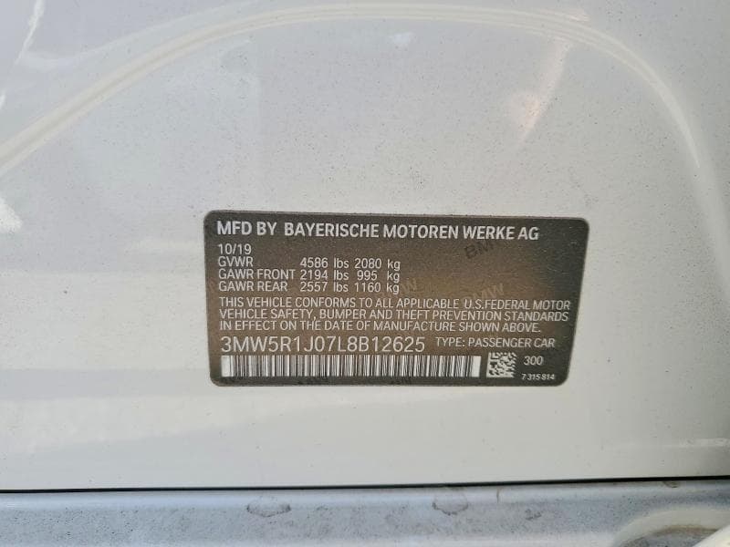 2020 BMW 330I 13