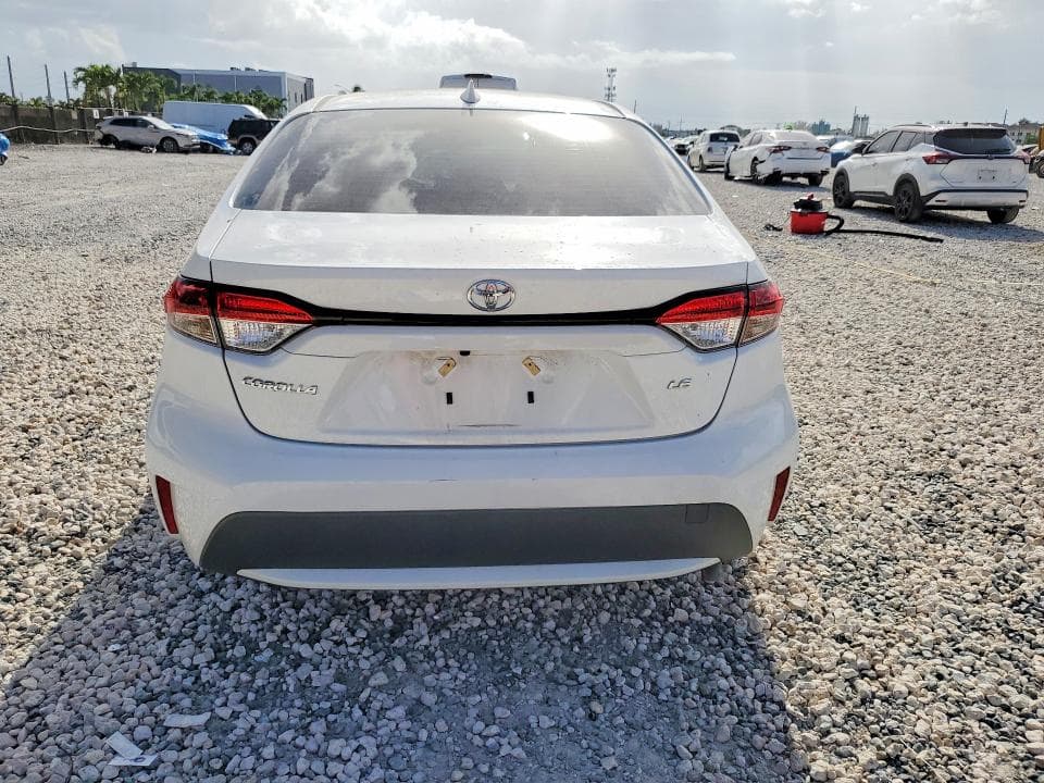 2022 TOYOTA COROLLA LE LE 6