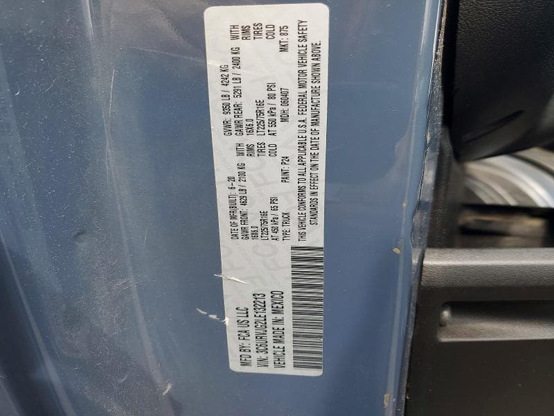 2020 RAM PROMASTER 3500 DELIVERY VAN 13