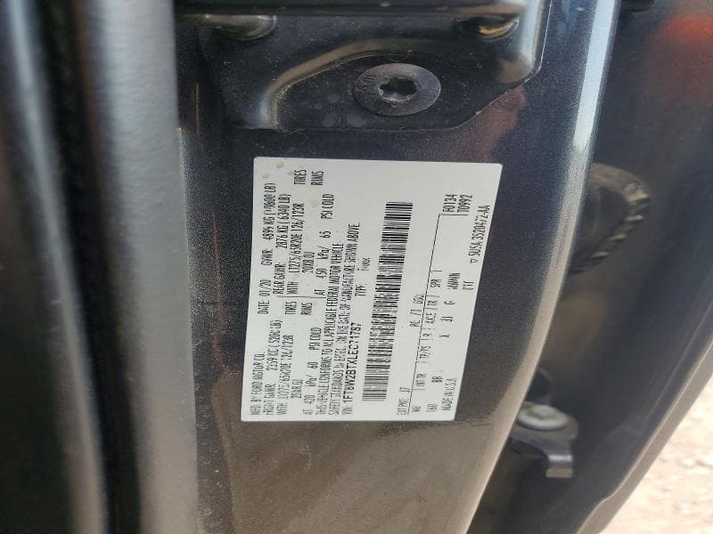 2020 FORD F250 SUPER DUTY 12