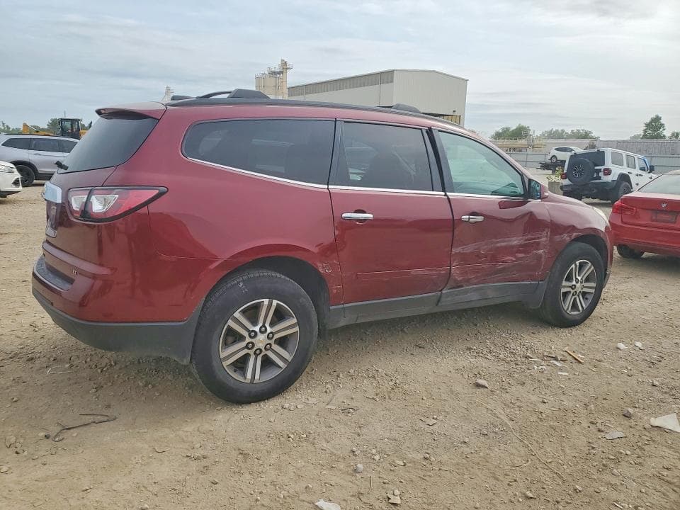 2017 CHEVROLET TRAVERSE LT 3