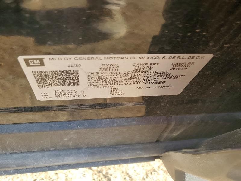 2021 CHEVROLET EQUINOX LT 13
