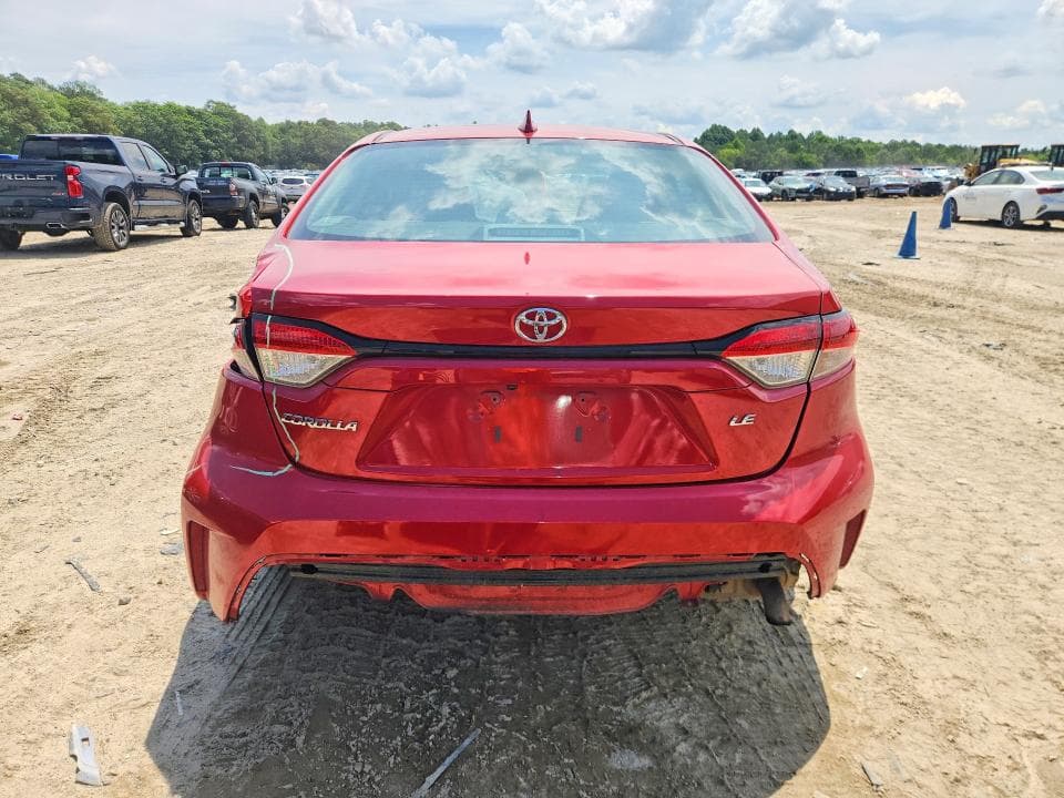 2021 TOYOTA COROLLA LE LE 6