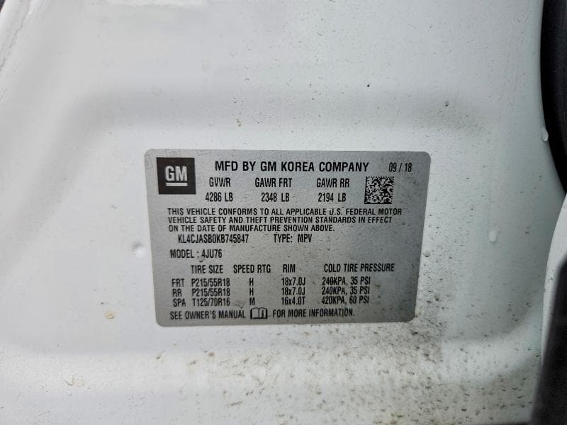 2019 BUICK ENCORE PREFERRED PREFERRED 12