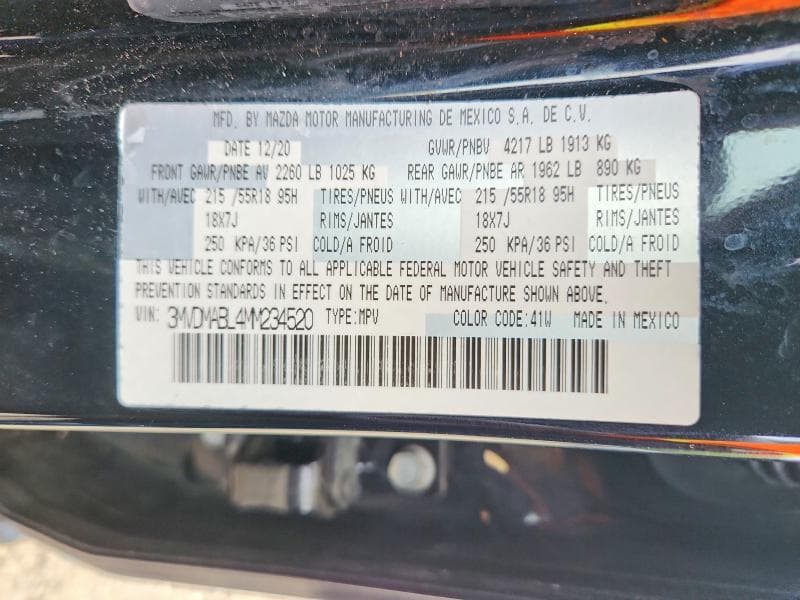 2021 MAZDA CX-30 SELECT 14