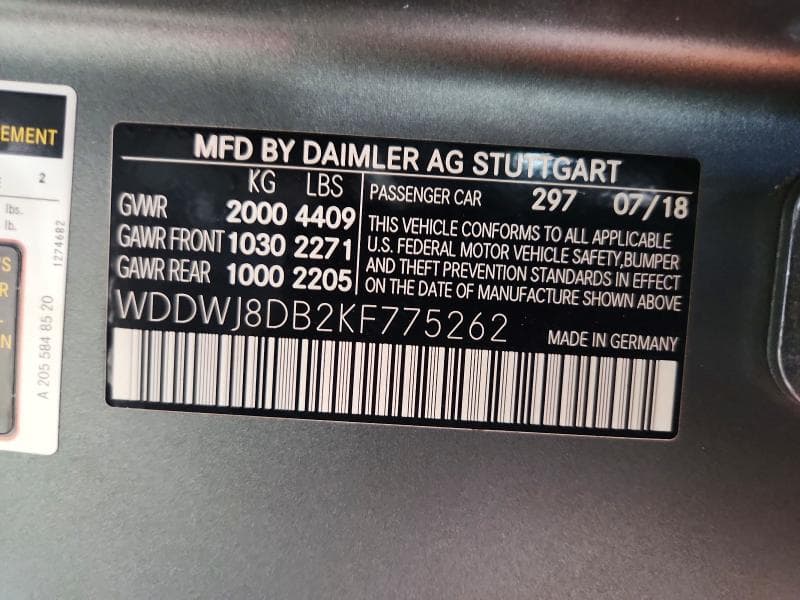 2019 MERCEDES-BENZ C 300 13