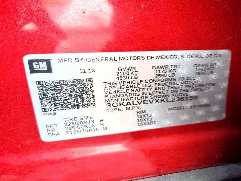 2019 GMC TERRAIN SLT SLT 13