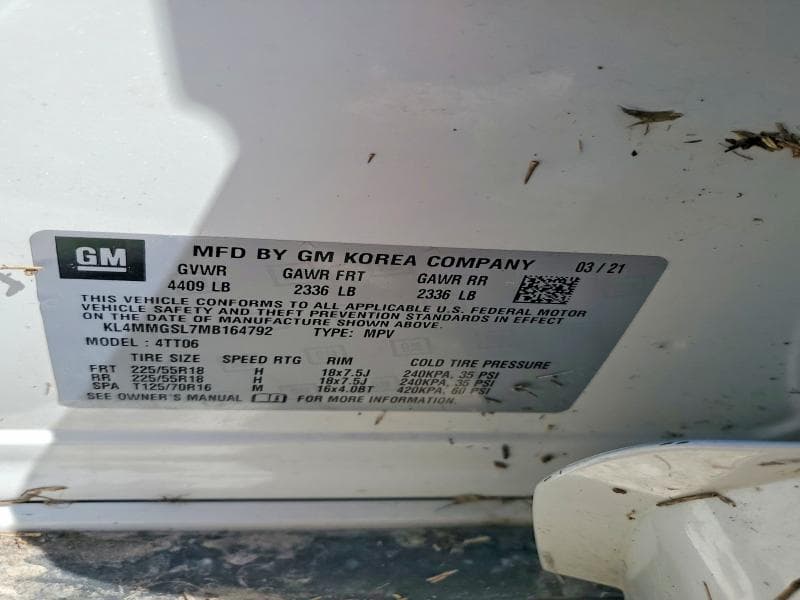 2021 BUICK ENCORE GX ESSENCE 13
