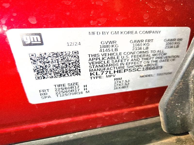 2025 CHEVROLET TRAX 1LT 12