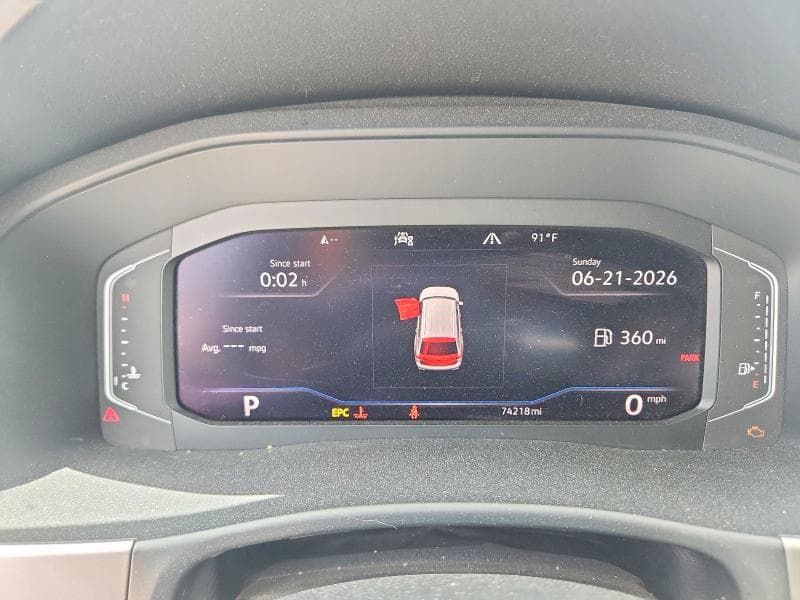 2021 VOLKSWAGEN ATLAS SEL 9
