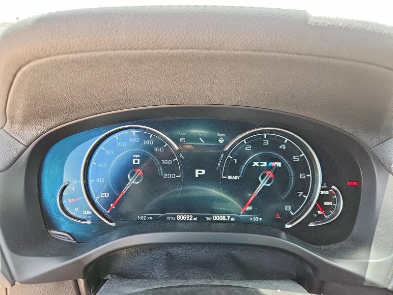 2020 BMW X3 M COMPETITION 9