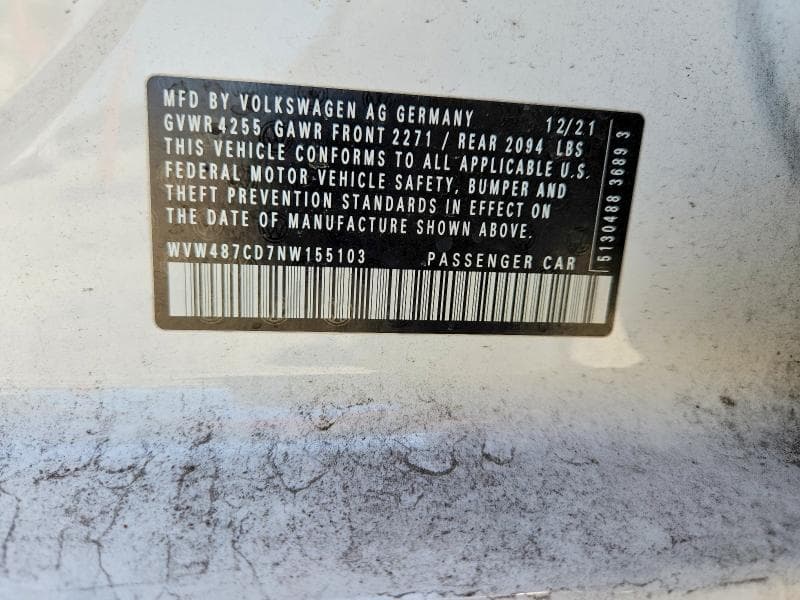 2022 VOLKSWAGEN GTI SE 12