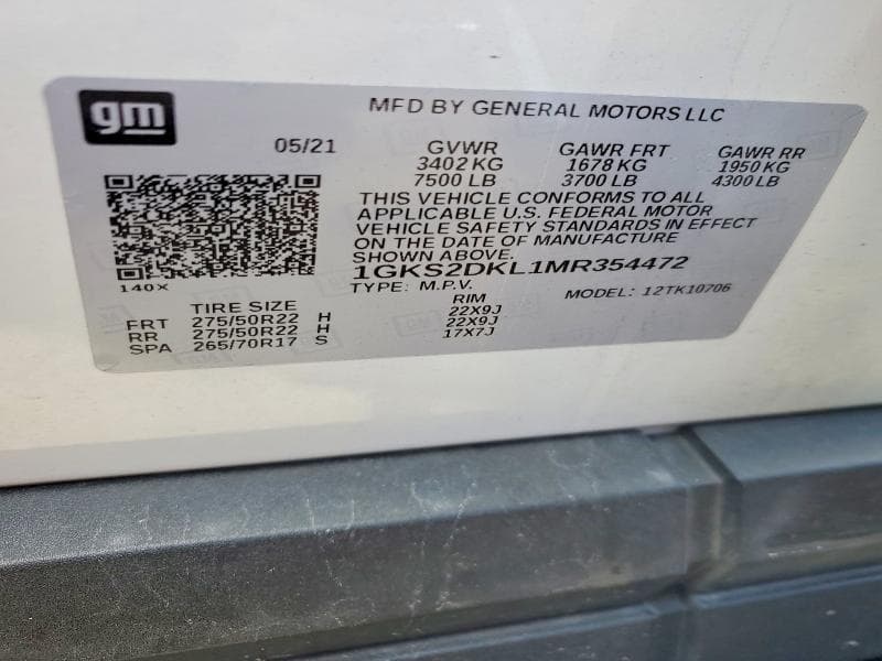 2021 GMC YUKON DENALI DENALI 13