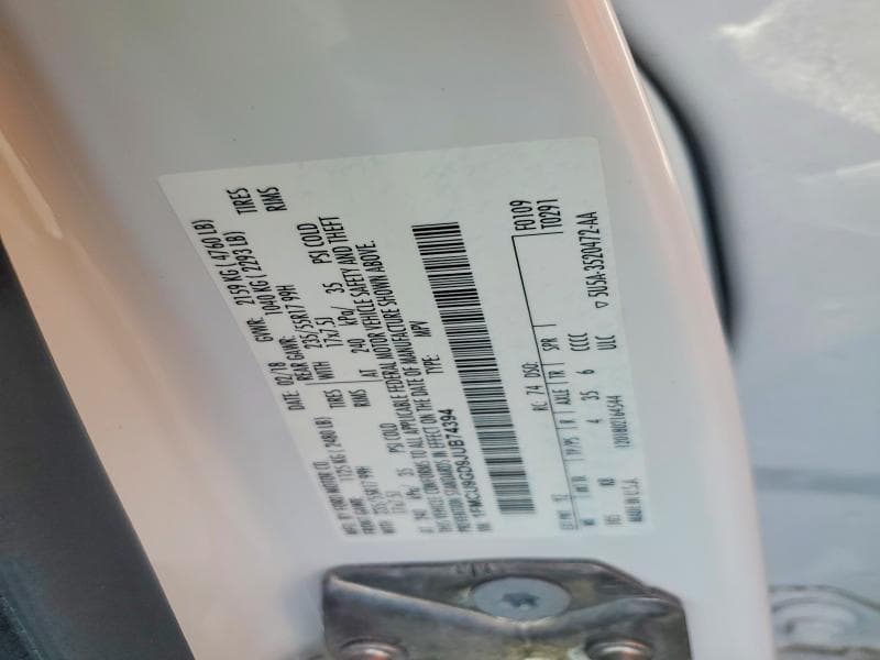 2018 FORD ESCAPE SE 12