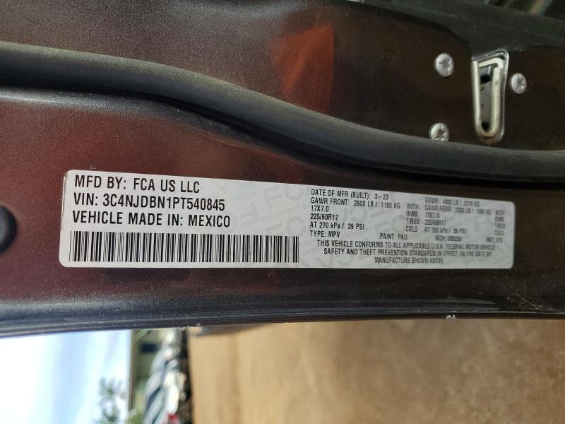 2023 JEEP COMPASS LATITUDE LATITUDE 13