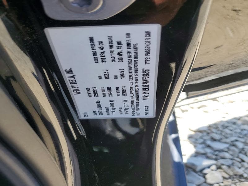 2019 TESLA MODEL 3 12