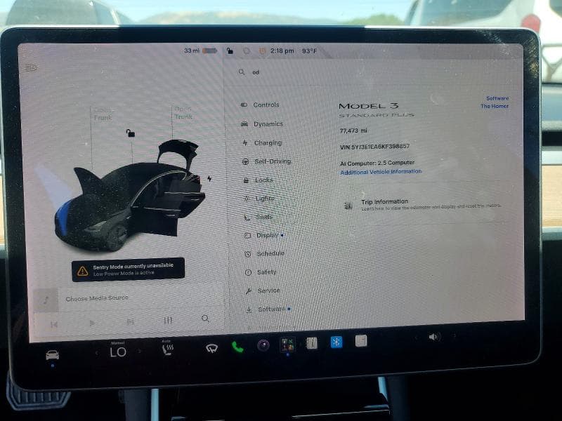 2019 TESLA MODEL 3 9