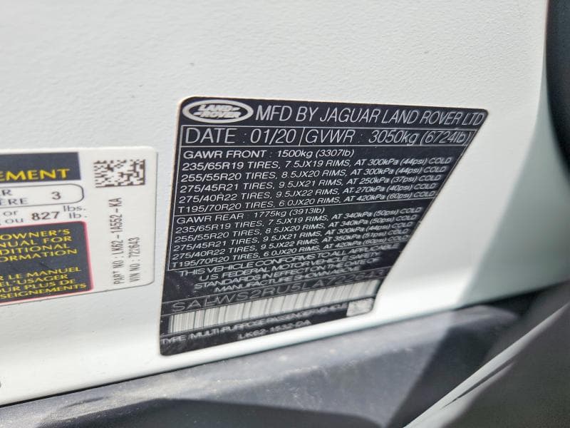 2020 LAND ROVER RANGE ROVER SPORT HST HST 13