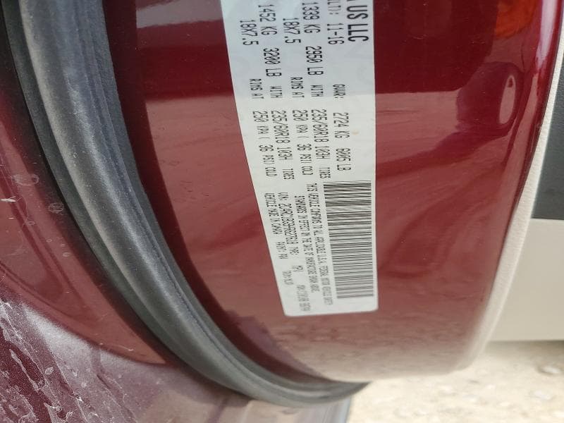 2017 CHRYSLER PACIFICA TOURING L 13