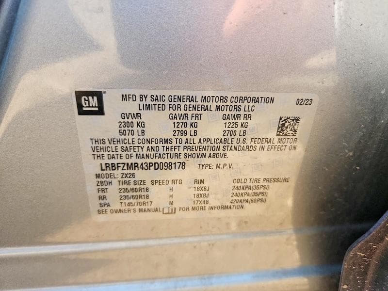 2023 BUICK ENVISION PREFERRED 13