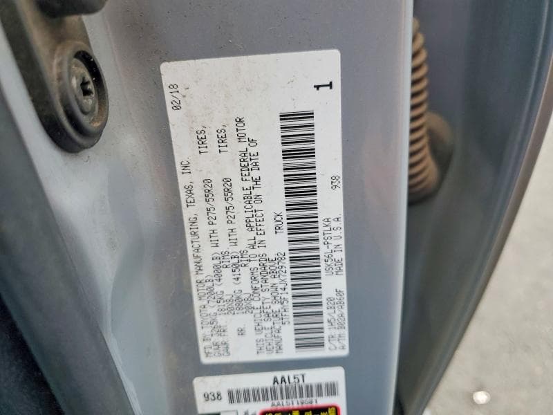 2018 TOYOTA TUNDRA CREWMAX LIMITED CREWMAX LIMITED 12